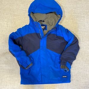 Lands end kids squall winter jacket size M / 5-6